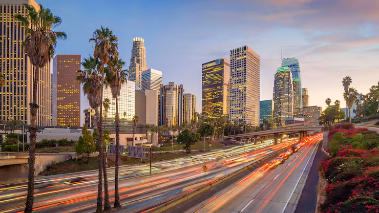 beautiful sunset los angeles downtown skyline ca usa 255553 744 1 Appointment Setter Online: The #1 Appointment Setting, Sales Support, and Answering Service in Los Angeles
