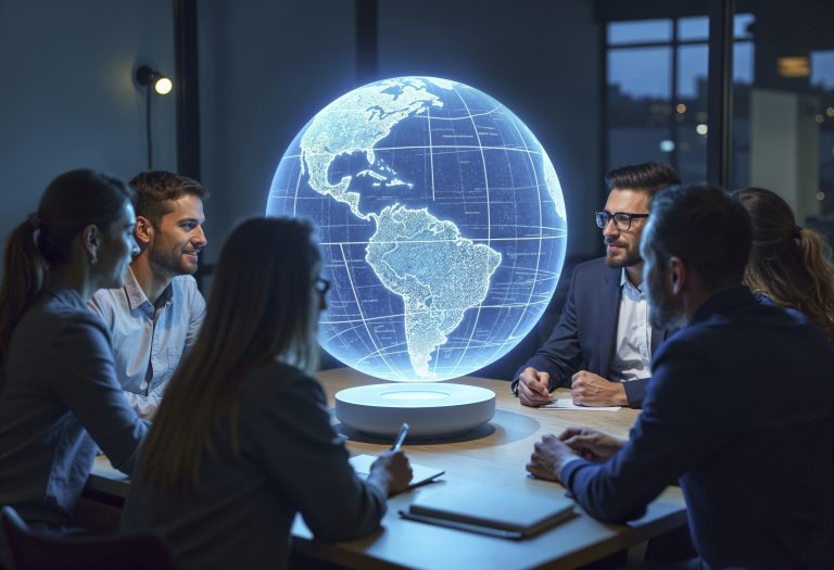 futuristic technology concept Transforming Customer Operations & Vendor Onboarding for a Global Travel-Tech Ecosystem