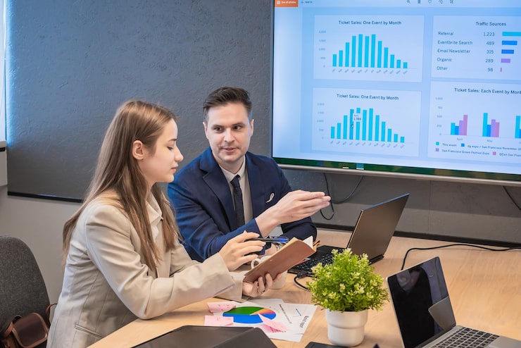 business people working meeting modern office 36317 1547 How to Build a Sales Pipeline: 8 Proven Steps