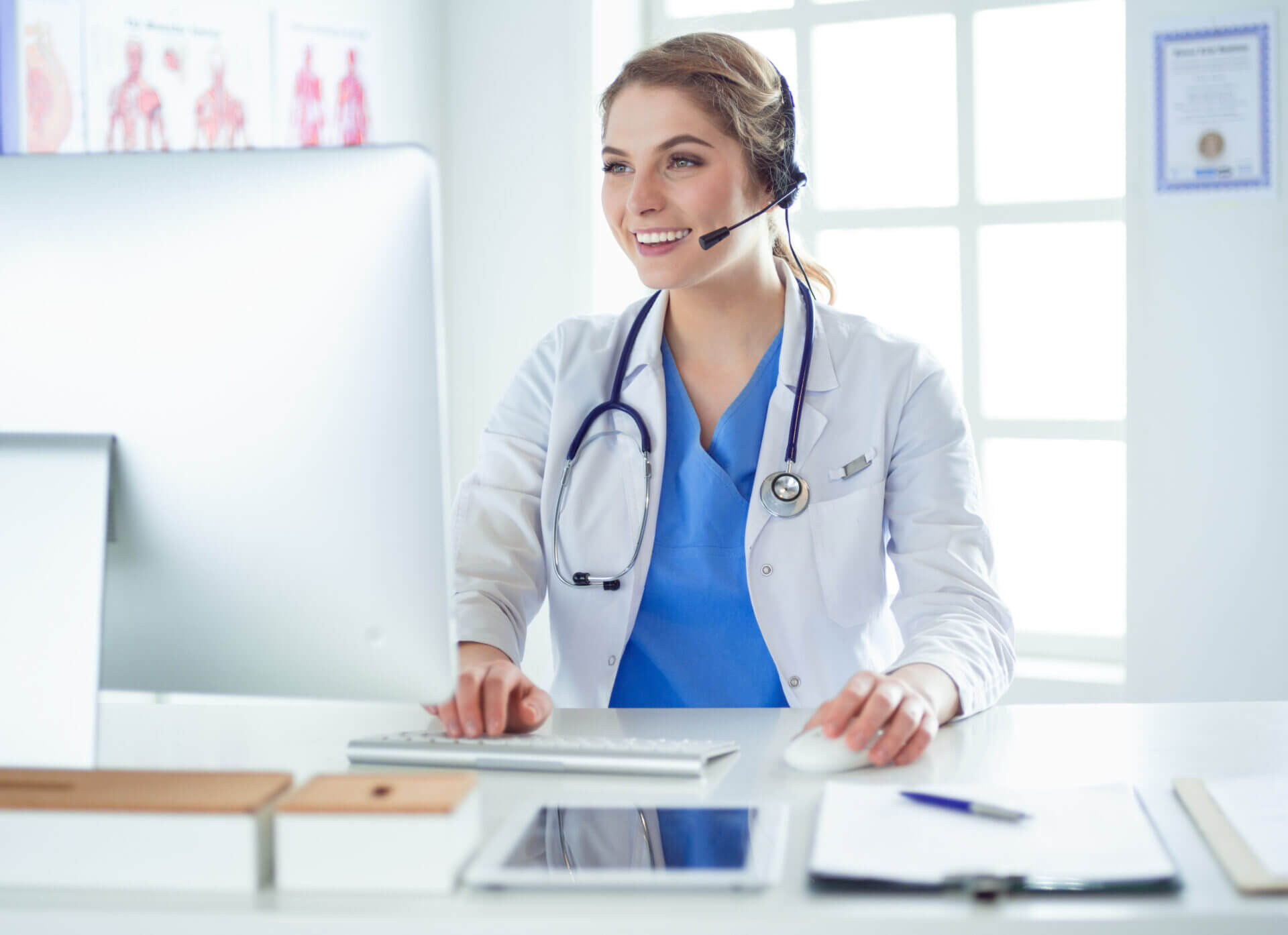 healthcare administrative appointment setting