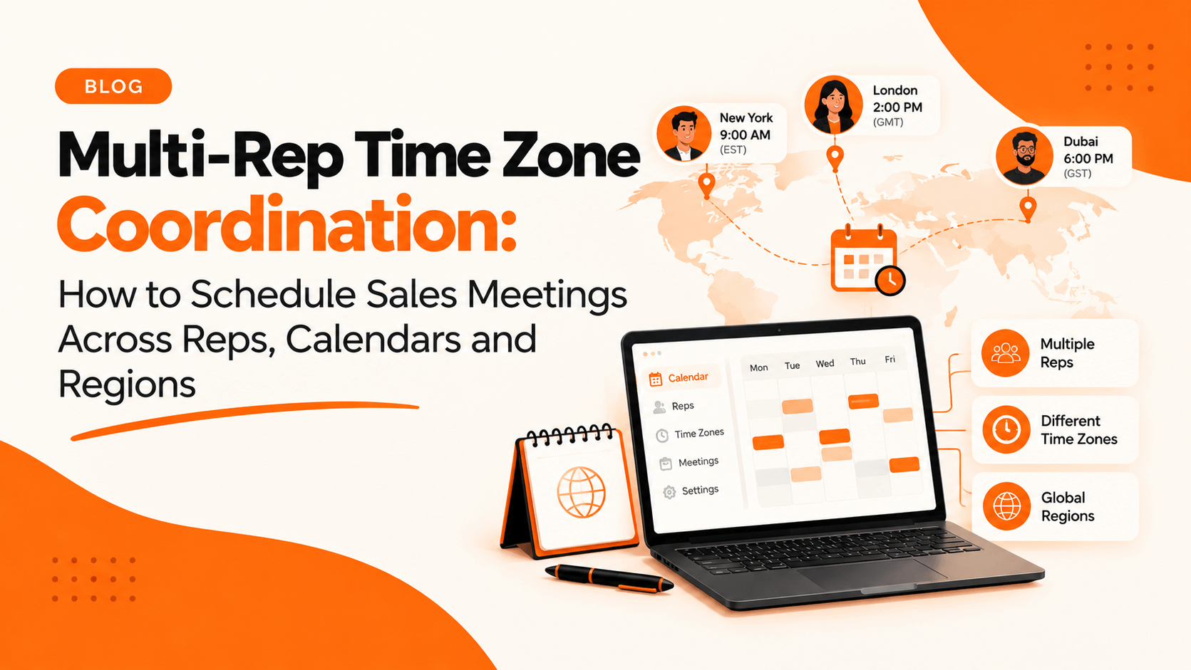 Multi-Rep Time Zone Coordination